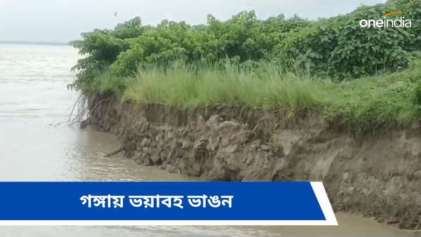 মানিকচকে গঙ্গায় ভয়াবহ ভাঙন, এবার বাসিন্দারাই উদ্যোগী জমি-বাড়ি বাঁচাতে?