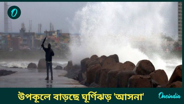 Cyclone: উপকূলে বাড়ছে ঘূর্ণিঝড় 'আসনা', ৮০ বছরের মধ্যে চতুর্থবার বিরল পরিস্থিতি
