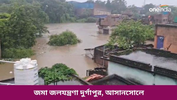 বৃষ্টিতে গাড়ুই নদীর জলে ভাসল আসানসোল, দুর্গাপুরে জল ঢুকল একতলা বাড়িতে