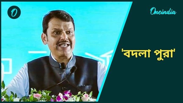 Badlapur Encounter : 'বদলা পুরা', দেবেন্দ্র ফড়নবীশের পোস্টারে ছয়লাপ মুম্বই শহর