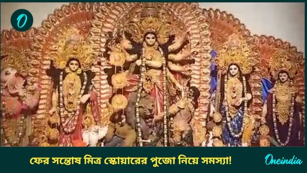 সপ্তমীর রাতে সন্তোষ মিত্র স্কোয়ারের রাস্তা আটকালো পুলিশ, মণ্ডপের আলো নেভালো পুজো কমিটি