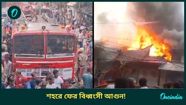 Fire at Kolkata: উল্টোডাঙায় রেললাইনের ধারের বস্তিতে বিধ্বংসী আগুন, ভস্মীভূত বহু ঘর, চারপাশ জুড়ে হাহাকার