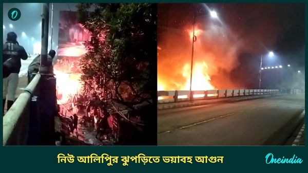 New Alipur Fire: শহরে ফের ভয়াবহ অগ্নিকাণ্ড, নিউ আলিপুরের ঝুপড়িতে আগুন, ঘটনাস্থলে দমকল ও সেনা