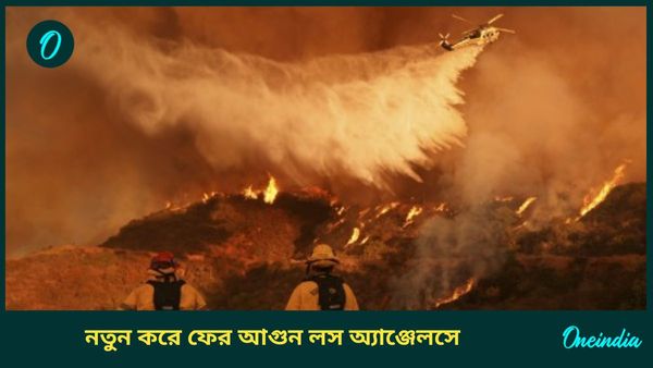 Los Angeles Fire: নতুন করে দাবানল লস অ্যাঞ্জেলসে, আগুনের গ্রাসে প্রায় সাড়ে ৯ হাজার একর এলাকা
