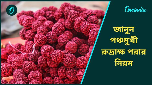 কারা পরতে পারবেন পঞ্চমুখী রুদ্রাক্ষ, জানুন ধারণ করার নিয়ম ও সুবিধা সম্পর্কে 