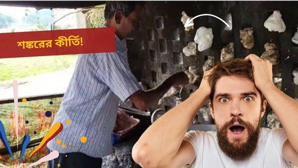 গরম রসে আবার কখনও ফুটন্ত তেলে হাত চুবিয়ে দিচ্ছেন বর্ধমানের শঙ্কর! আশ্চর্য ঘটনা দেখতে ভিড়, আপনিও চমকে যাবেন