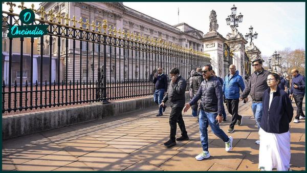 Mamata in London: 'কলকাতার মতোই লন্ডন,' বাকিংহ্যাম প্যালেসের সামনে 'ওয়ার্ম আপ'-র ভিডিও শেয়ার করে লিখলেন মমতা