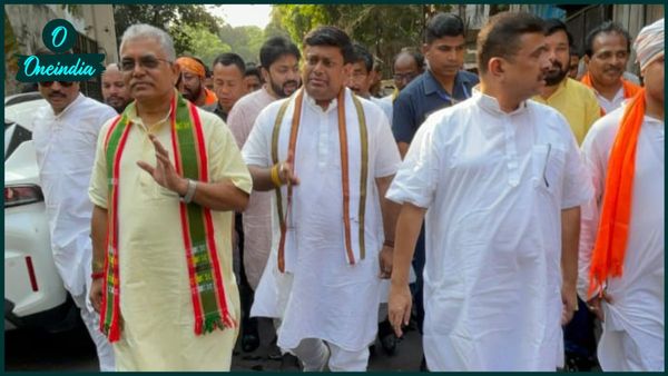 BJP Bengal: রাজ্যে আসছেন প্রধানমন্ত্রী! কলেজ স্ট্রিটে দিলীপ-সুকান্তকে পাশে নিয়ে বড় ঘোষণা শুভেন্দুর