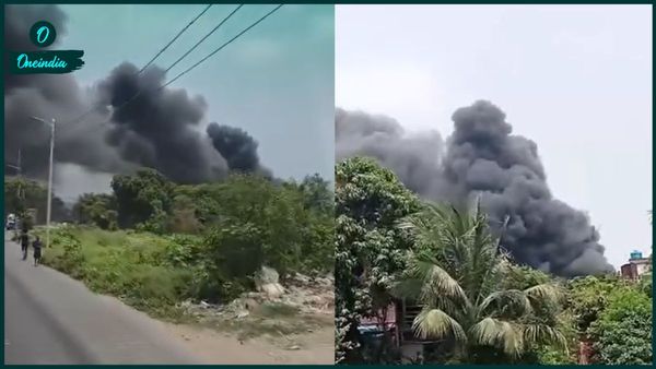 Fire At Kolkata: প্রবল বিস্ফোরণ, কালো ধোঁয়ায় ঢাকল কলকাতার আকাশ! বিধ্বংসী আগুন ধাপায়