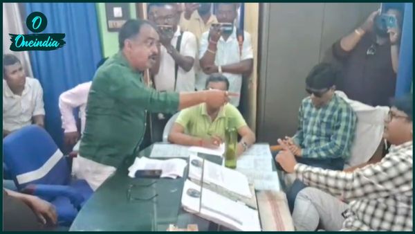 Siliguri: টেবিল চাপড়ে, আঙুল উঁচিয়ে 'শাসানি' তৃণমূল নেতার! প্রাথমিক শিক্ষা সংসদের অফিসে 'দাদাগিরি'