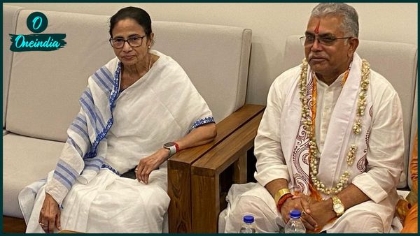 'BJP গরুর দুধে সোনা খুঁজে পায়নি...', দিলীপ-মমতা ছবি সামনে আসতেই বিস্ফোরক পোস্ট বিজেপি বিধায়কের