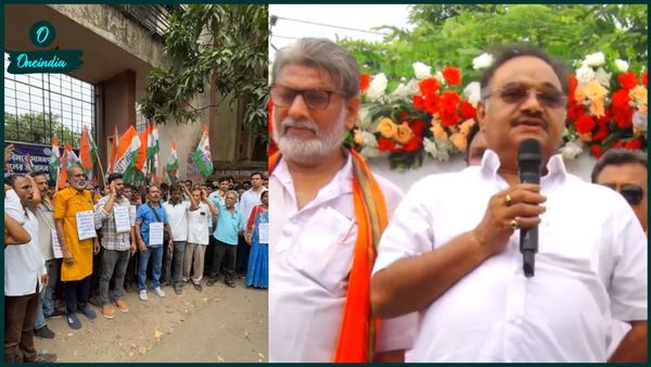 নরেন্দ্র কাপ উদ্বোধনের আগে শ্রমিক বিক্ষোভে নেতৃত্ব দিলেন মনোজ, পাল্টা কী বললেন শমীক?