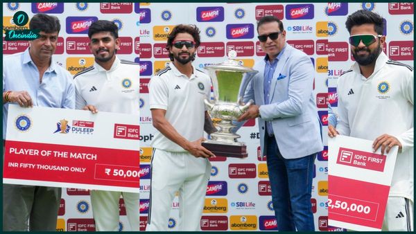 দক্ষিণাঞ্চলকে উড়িয়ে দলীপ ট্রফি জিতল মধ্যাঞ্চল, দুই স্পিনারের প্রশংসায় পঞ্চমুখ পাটীদার