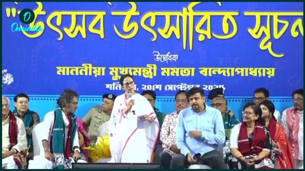 মাতৃপ্রতিমা উদ্বোধন মহালয়ায় চণ্ডীপাঠ সেরে, আজ শুধুই মণ্ডপ, বললেন মুখ্যমন্ত্রী 