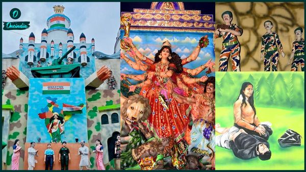 এবার অপারেশন সিঁদুর! থিমে অভিনবত্বের ধারা বজায় রাখল ইয়ং বয়েজ ক্লাব