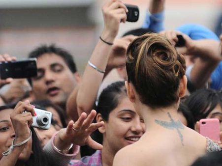 કગનાનું વૉરિયર એંજલ ટેટૂ