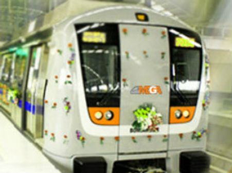 અમદાવાદ-ગાંધીનગર મેટ્રોરેલના 76 કિ.મી. રૂટની જાહેરાત