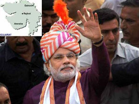 અમે અમારૂ ગુજરાત નહીં આપીયે: નરેન્દ્ર મોદી