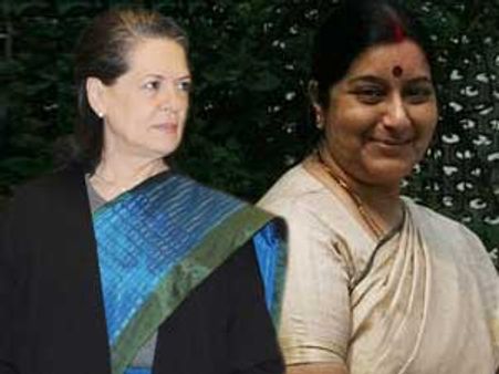 ભ્રષ્ટ UPA શિયાળુ સત્ર પહેલાં ધરાશયી શઇ જશે: સુષ્મા સ્વરાજ