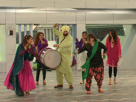 બિગ બૉસના ઘરે ભાંગડા