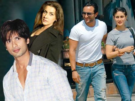 સૈફ-કરીનાના લગ્ન પર શાહિદ-અમૃતા ચૂપ