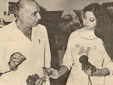 શ્રીદેવી સાથે