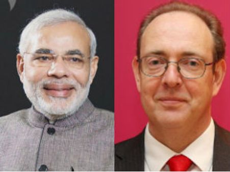 મોદી - બેવન મુલાકાત : ચર્ચાના મુદ્દાઓ અંગે બંને પક્ષોનું મૌન