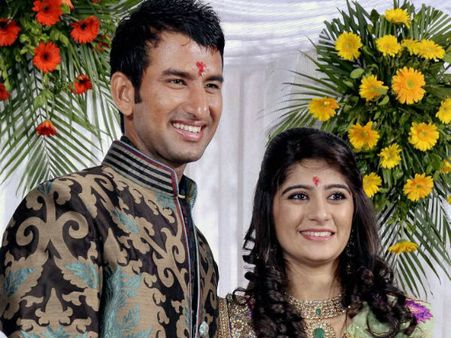 ચેતેશ્વર પુજારાની સગાઇ