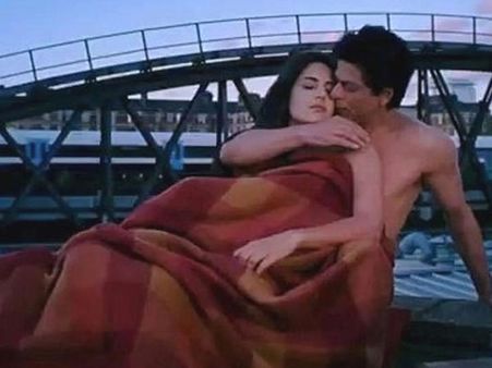 કૅટ-શાહરુખના રોમાન્ટિક દૃશ્યો
