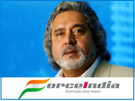 માલ્યાએ ફોર્સ ઇંડિયામાં 400 કરોડ રોક્યા