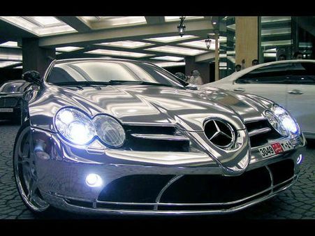 ક્યારેય જોઇ છે વ્હાઇટ ગોલ્ડથી બનેલી કાર?