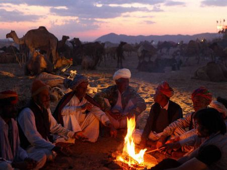 પુષ્કર મેળામાં એક સાંજ