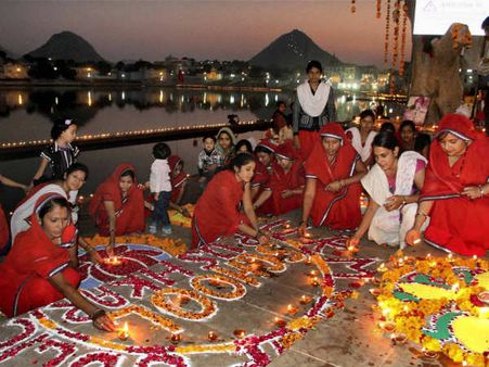 પુષ્કર મેળામાં આવકાર