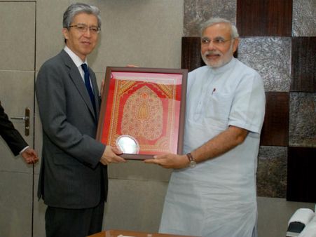 જાપાનના રાજદૂતની ગુજરાતના મુખ્યમંત્રી સાથે શુભેચ્છા મુલાકાત