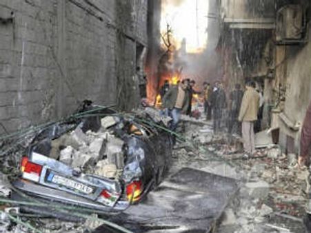 સીરિયામાં કાર બ્લાસ્ટ, 54ના મોત