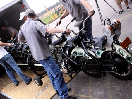 10 સીટ બેઠકવાળી હાર્લી ડેવિડસનની બાઇક