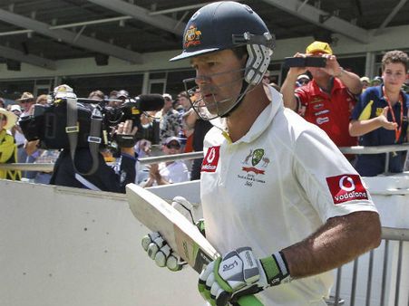 પોન્ટિંગનું જીત સાથે અલવિદા કહેવાનું સ્વપ્ન તૂટ્યું