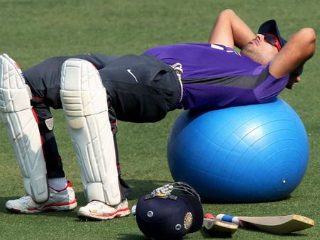 યુવરાજની આકરી મહેનત