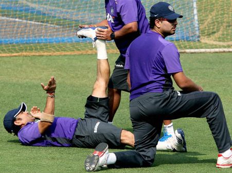 સચિન-યુવીની મહેનત