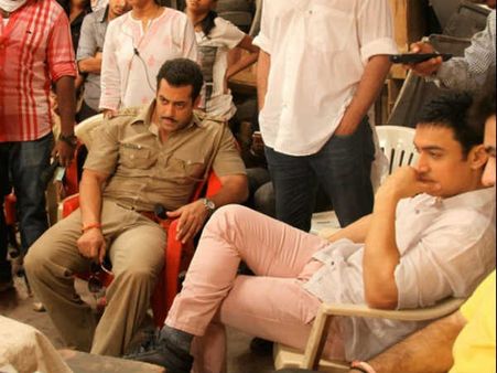 Pics : આમિરે બાદશાહ પછી દબંગને કર્યા દંગ