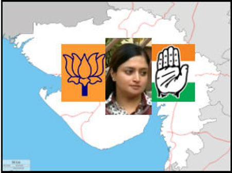 ખંભાળિયા : કોંગ્રેસી ઘરમાંથી આવતા પૂનમ માડમની લડાઇ કોંગ્રેસ વિરુધ્ધ!