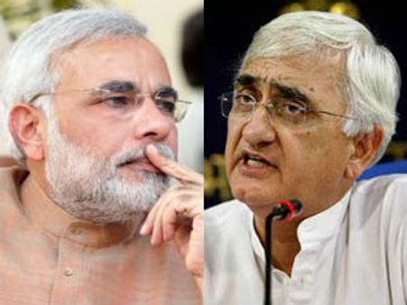 સર ક્રીક પર નરેન્દ્ર મોદીનું નિવેદન ચુંટણી સ્ટંટ : ખુર્શીદ