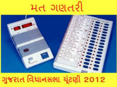 ગુજરાત ચૂંટણી : પોલીસના ચુસ્ત બંદોબસ્તમાં EVM 33 સ્ટ્રોંગરૂમમાં પહોંચ્યા