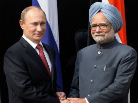 ભારત-રશિયા વચ્ચે થયા ચાર અરબ ડોલરના 10 કરાર