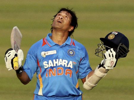 સચિનની સદીની સદી