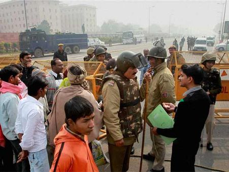 વિરોધ કરનાર દિલ્હી