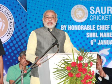 ક્રિકેટ સ્‍ટેડિયમનું અનોખું નજરાણું સમર્પિત