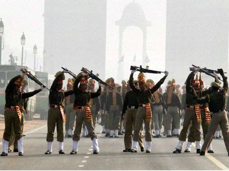 54મા ગણતંત્ર દિવસ પરેડની તૈયારીઓ...