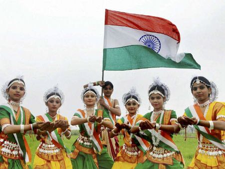 તસવીરી ઝલક : ગણતંત્ર દિવસ માટે ફૂલ ડ્રેસ રિહર્સલ