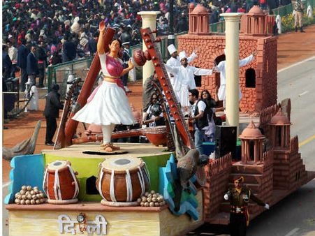 તસવીરી ઝલક : ગણતંત્ર દિવસ માટે ફૂલ ડ્રેસ રિહર્સલ